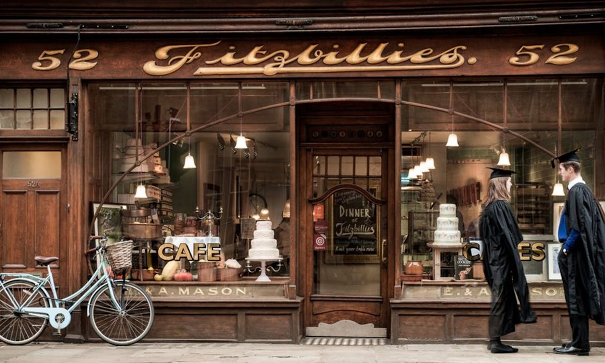 Fitzbillies study place Cambridge