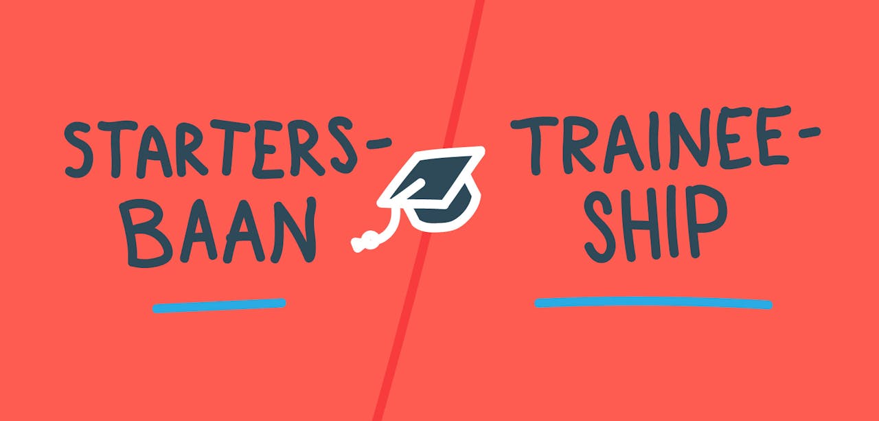 Startersbaan vs traineeship animation Magnet.me Guide