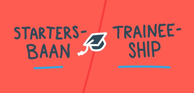 Startersbaan vs traineeship animation Magnet.me Guide