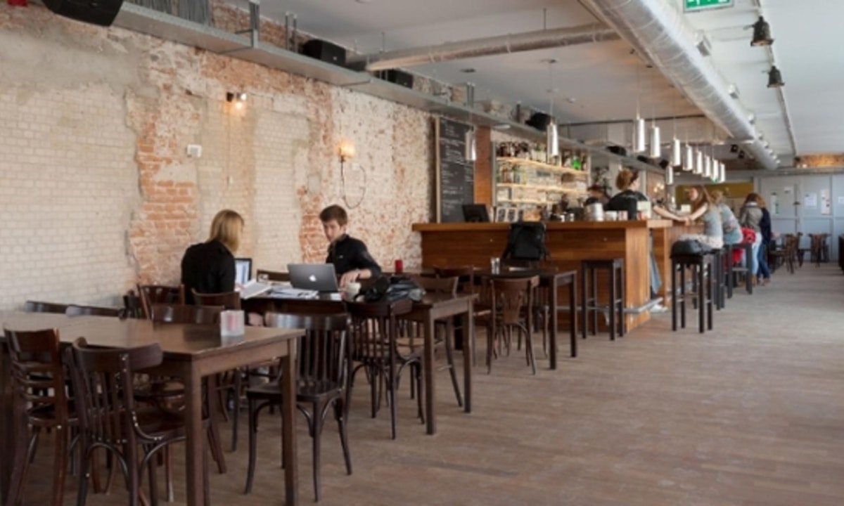 CREA Cafe is de studieplek met de beste locatie in Amsterdam